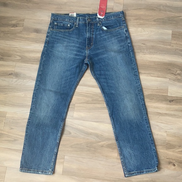Relist 5/10❌ NWT Levi’s 502 regular taper with 2 way stretch jean size 34 x 30 - Picture 4 of 17